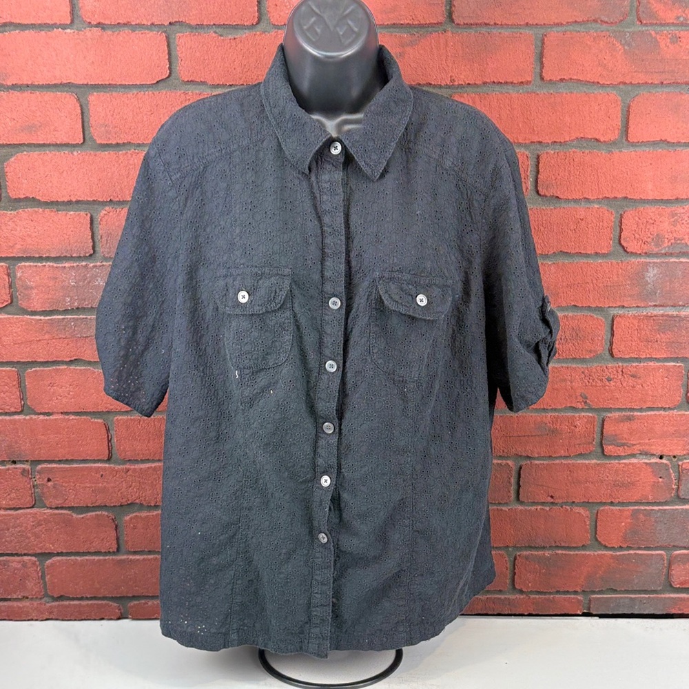 Michael Kors Shirt Woman's 16W Button Down - Picture 1 of 7